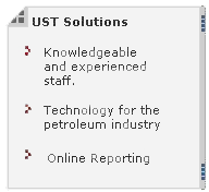 Tank Testing Services, UST solutions, petroleum industry